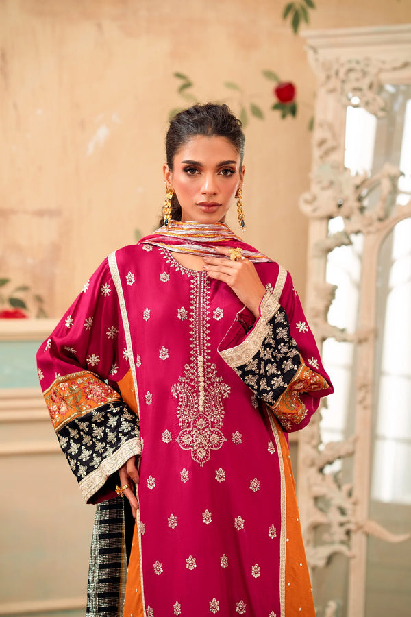 Ethnic | Boutique Collection | EMBROIDERED SUIT | E0636/104/404 - House of Ayeza