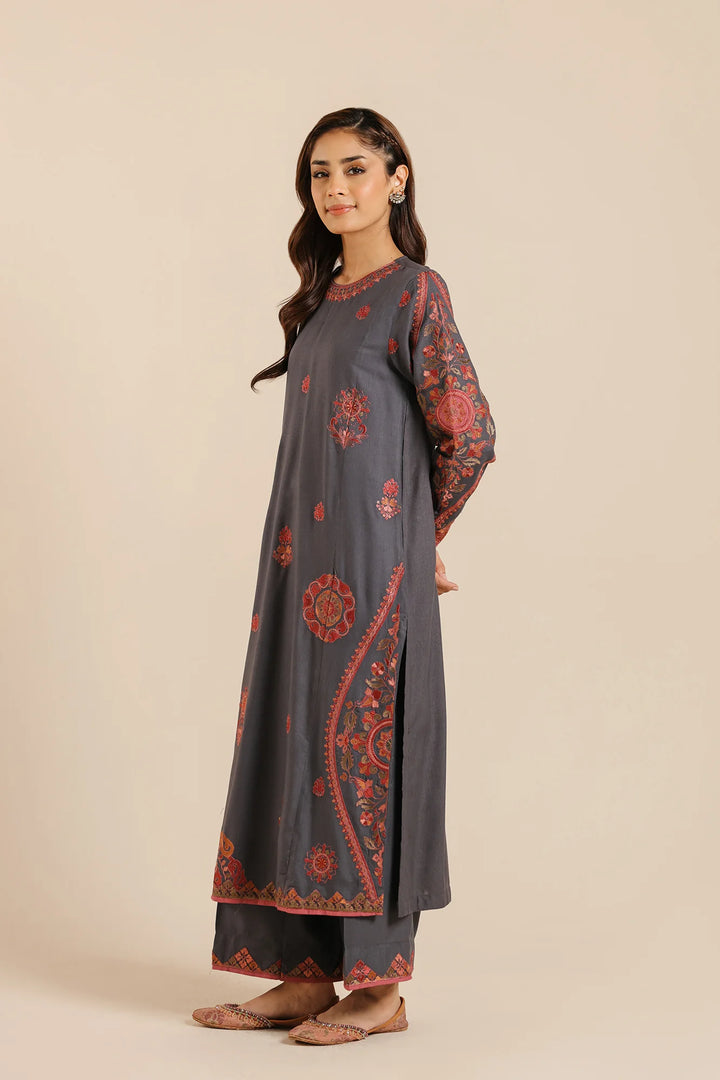 Ethnic | EMBROIDERED SUIT | E2624/103/906 - House of Ayeza