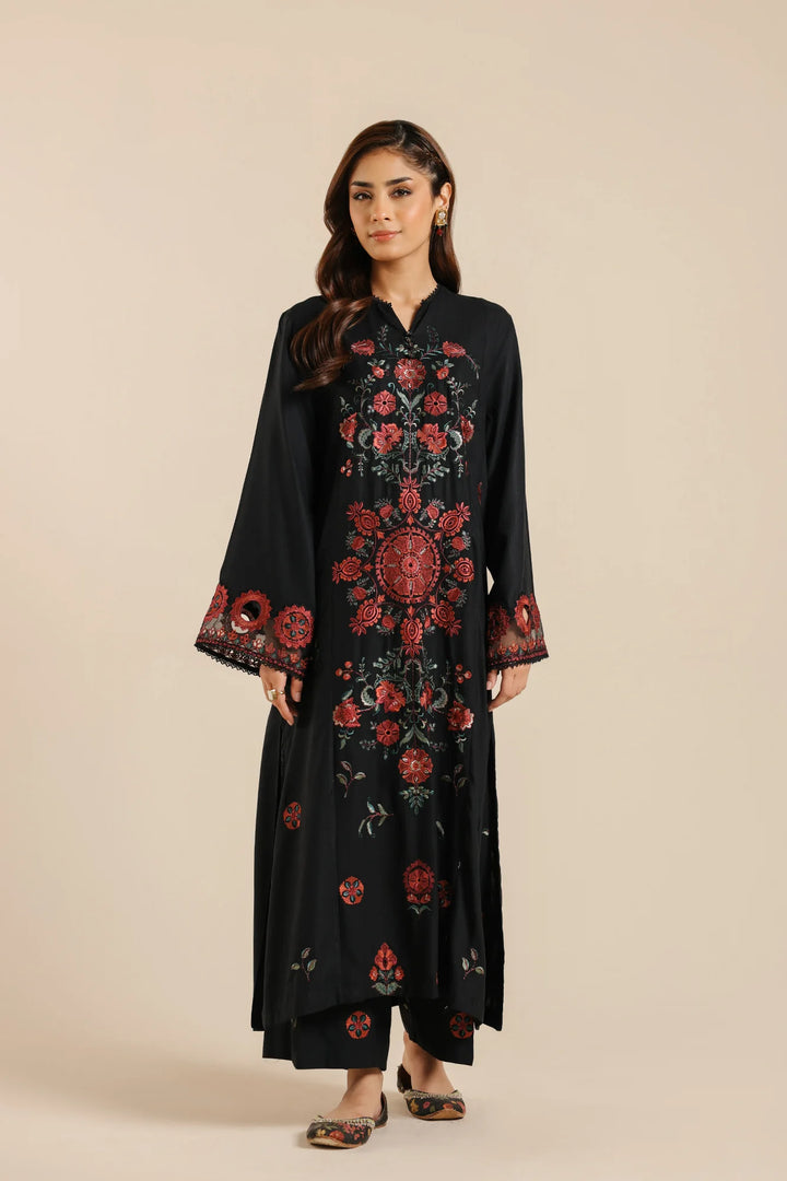 Ethnic | EMBROIDERED SUIT | E2634/103/901 - House of Ayeza