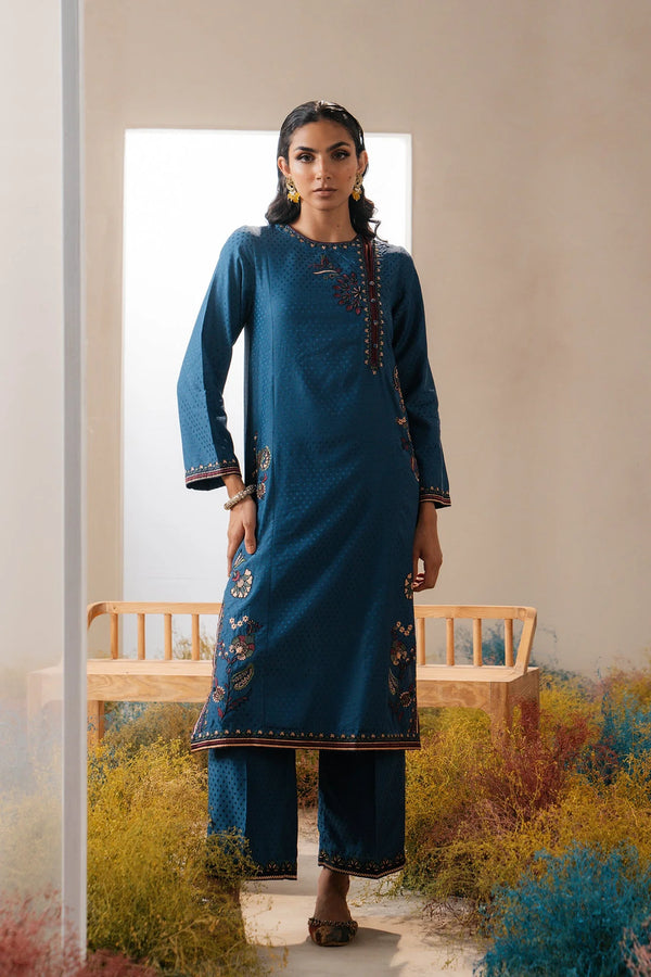 Ethnic | EMBROIDERED SUIT | E2643/103/627