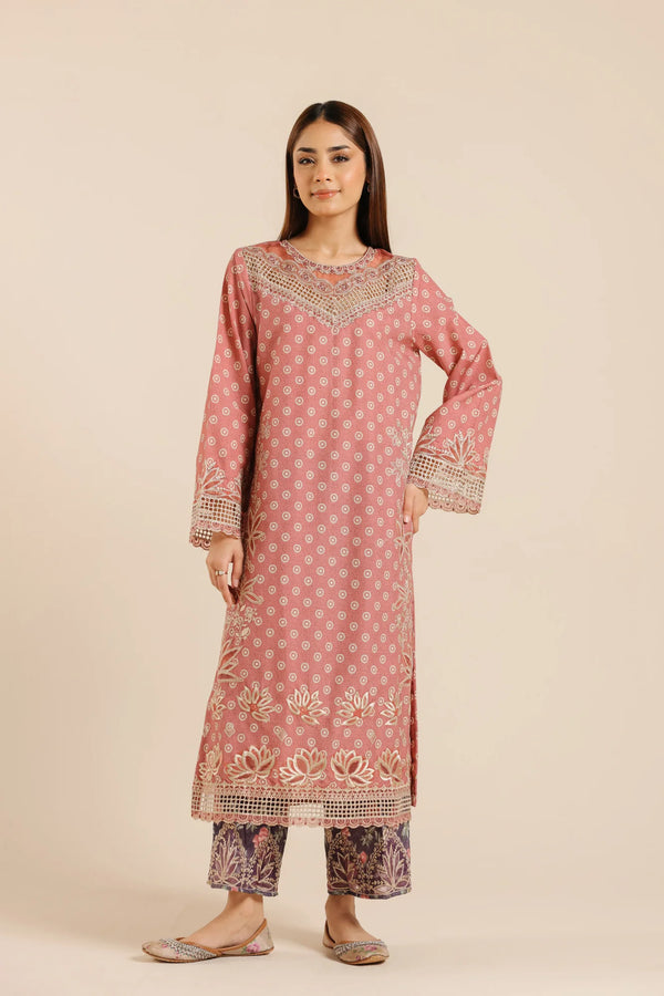 Ethnic | EMBROIDERED SUIT | E2666/103/314 - House of Ayeza