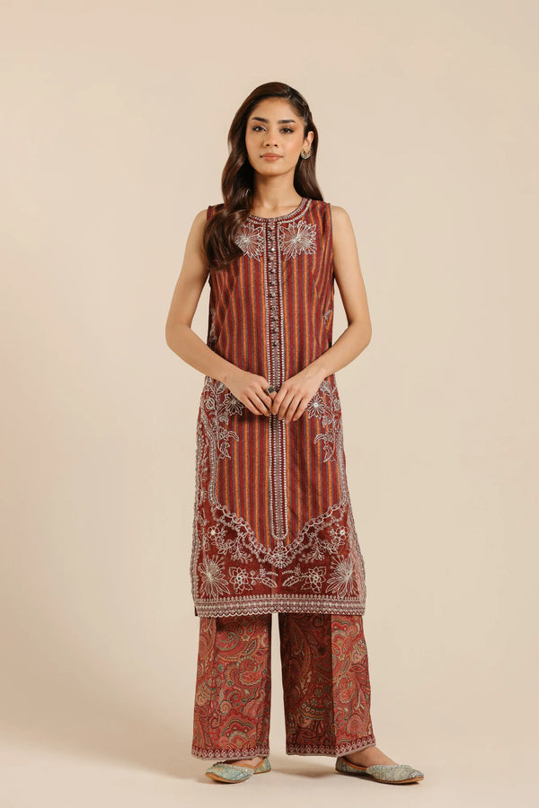 Ethnic | EMBROIDERED SUIT | E2675/103/303 - House of Ayeza