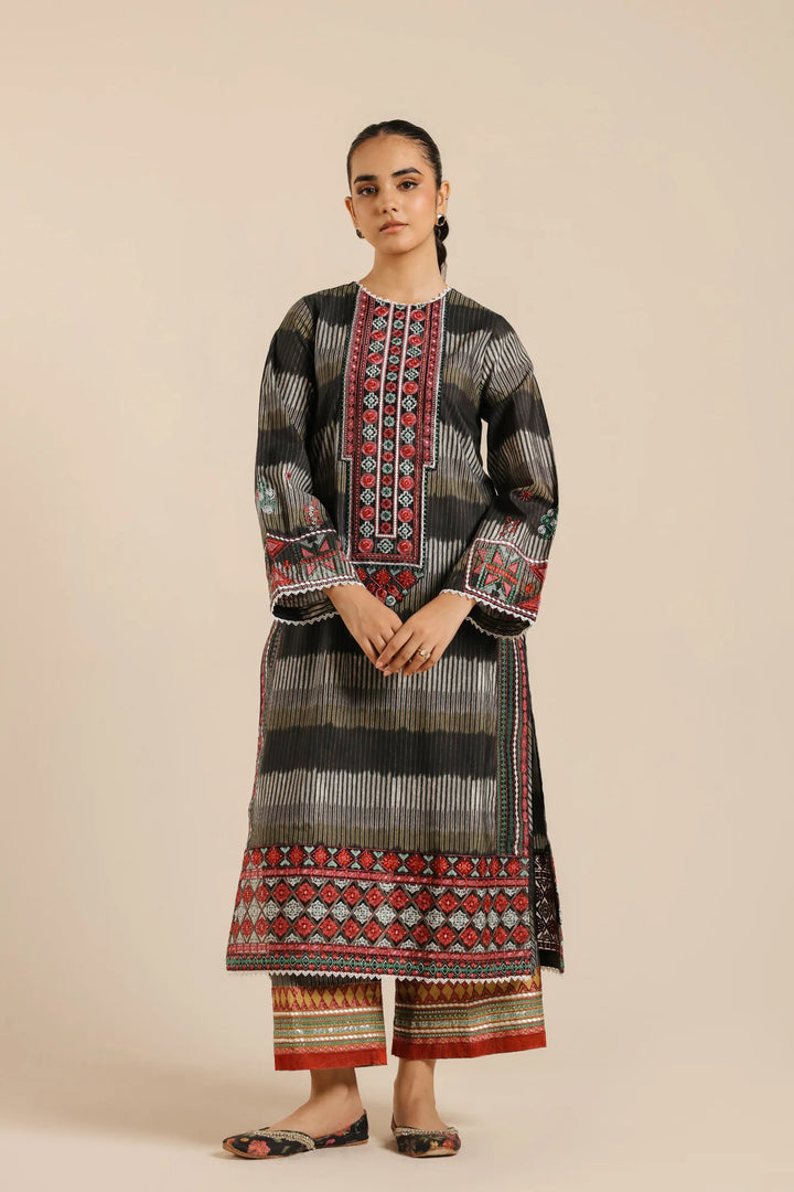 Ethnic | EMBROIDERED SUIT | E2684/103/817 - House of Ayeza