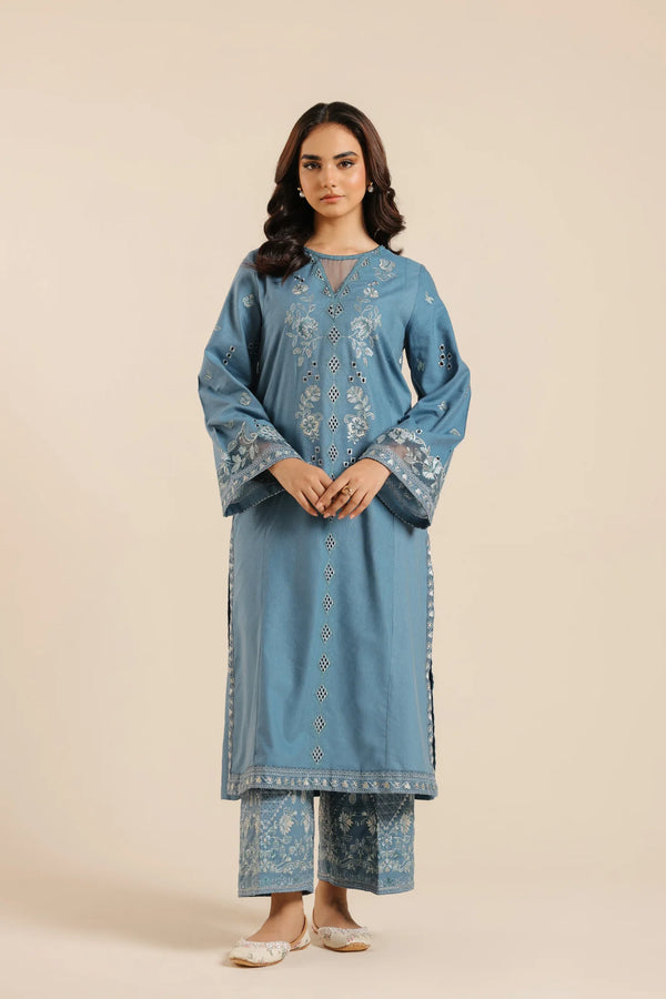 Ethnic | EMBROIDERED SUIT | E2688/103/628 - House of Ayeza