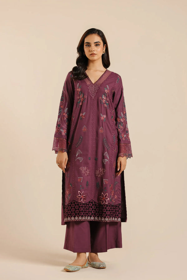 Ethnic | EMBROIDERED SUIT | E2699/103/520 - House of Ayeza