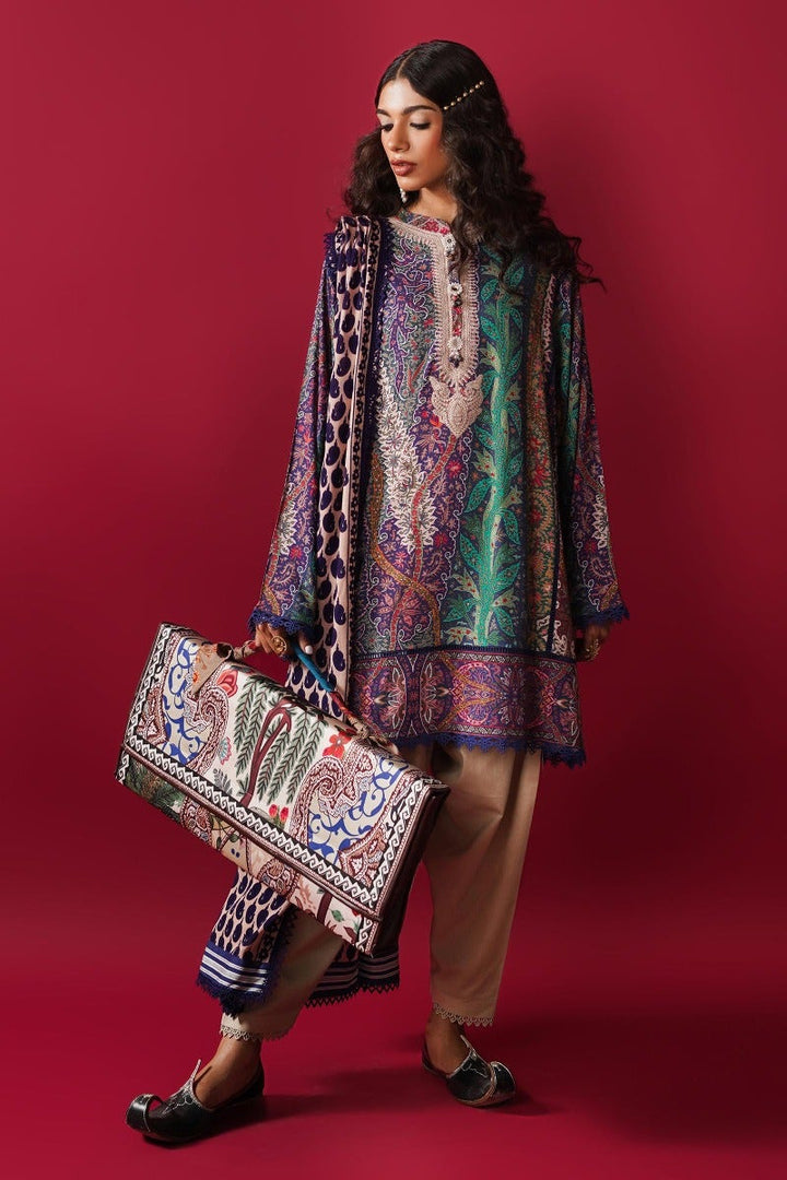 Sana Safinaz | Mahay Winter '23 | H232-014B-DC - House of Faiza