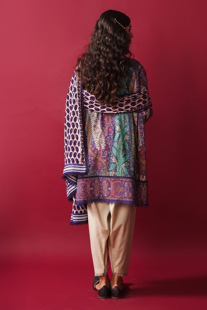 Sana Safinaz | Mahay Winter '23 | H232-014B-DC - House of Faiza