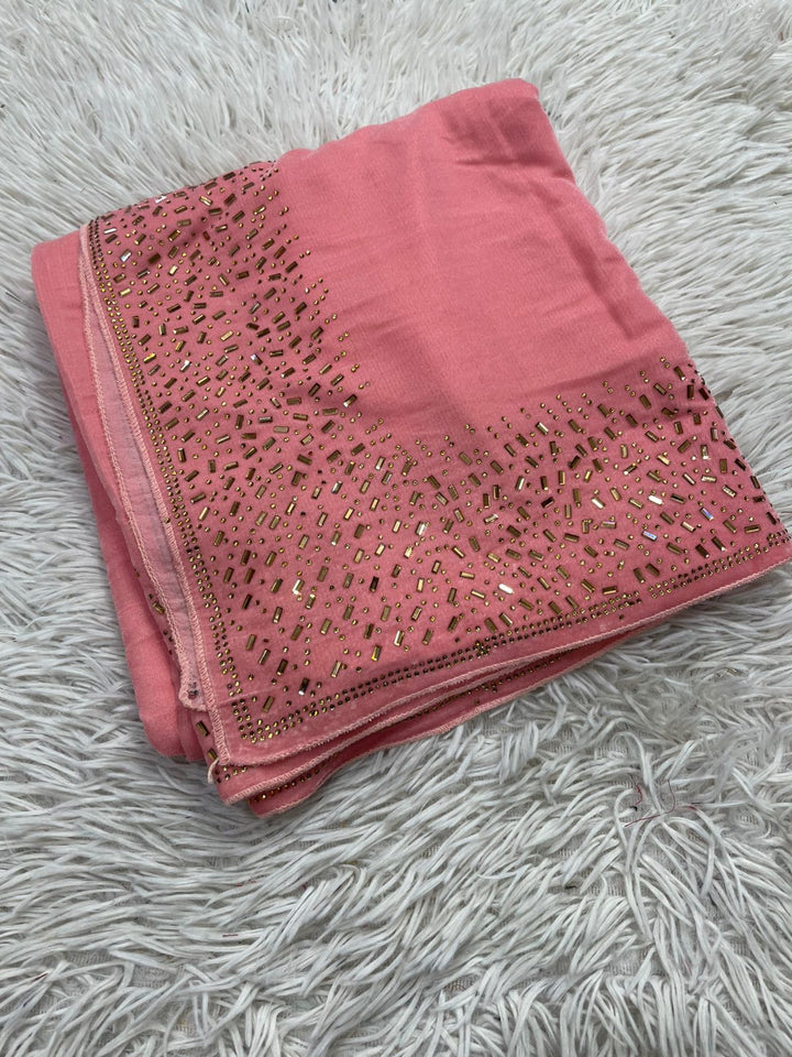 HOA Velvet Shawl - Design 008 - House of Ayeza