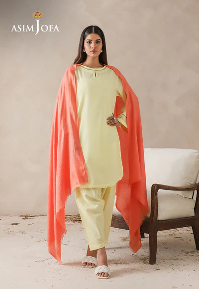 Asim Jofa | TEXTURED SHAWL 1 PC | AJHS-06 - House of Ayeza