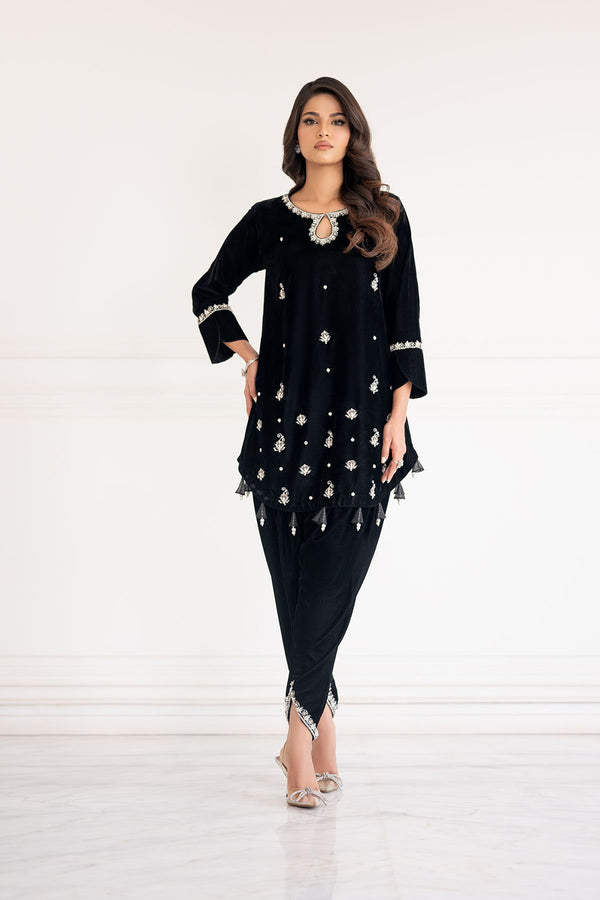 Ayesha Somaya | Velvet | 16959-Midnight Pearl