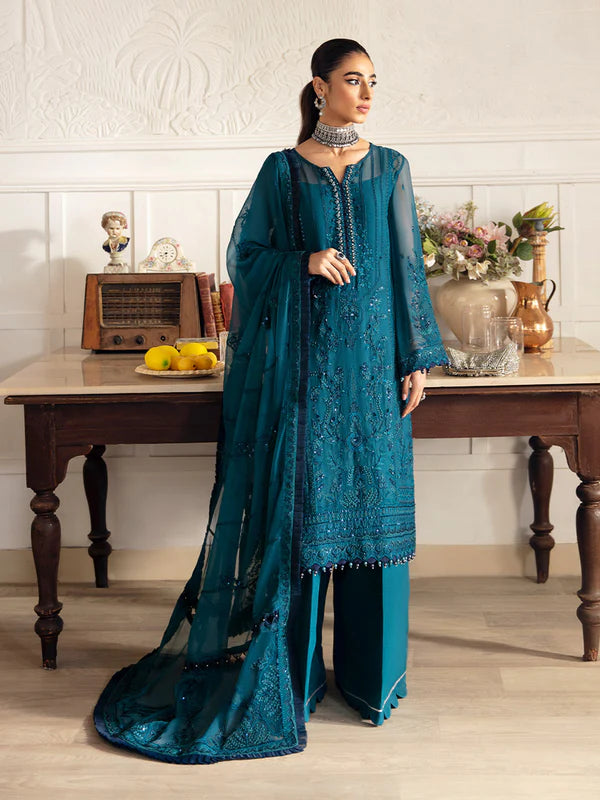 Gulaal | Embroidered Chiffon '23 | MARLEEN GL-EC-2023-08