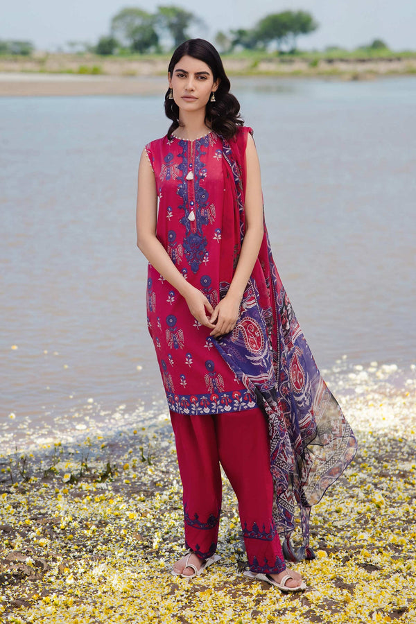 Maria B | M.Basics | Embroidered Suit | 412-B - House of Ayeza