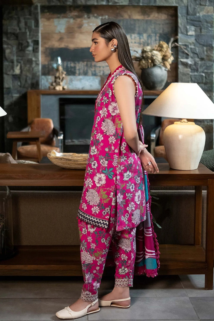 Maria B | M.Basics | Printed Khaddar Suit 504-A - House of Ayeza