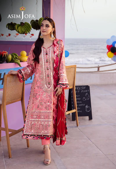 Asim Jofa | Uraan | EMBROIDERED LAWN 3 PCS | AJUR-06