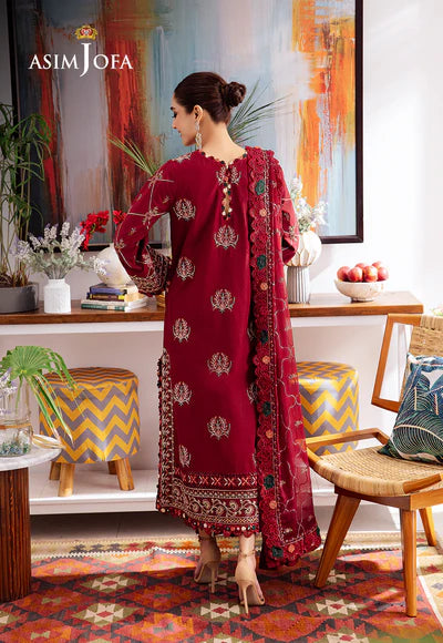 Asim Jofa | Uraan | EMBROIDERED LAWN 3 PCS | AJUR-04 - House of Ayeza