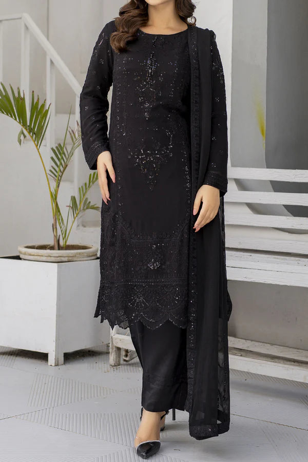 Rafia | WOMEN'S-3 PIECE EMBROIDERY VISCOSE | MH-119