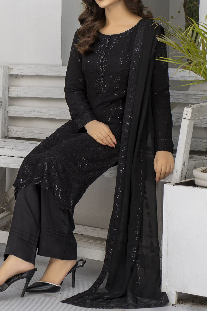 Rafia | WOMEN'S-3 PIECE EMBROIDERY VISCOSE | MH-119