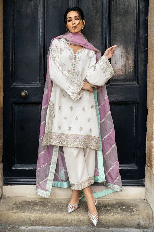 Mushq | Celestine | The Silk Saga'25 | Luminous Lace - House of Ayeza