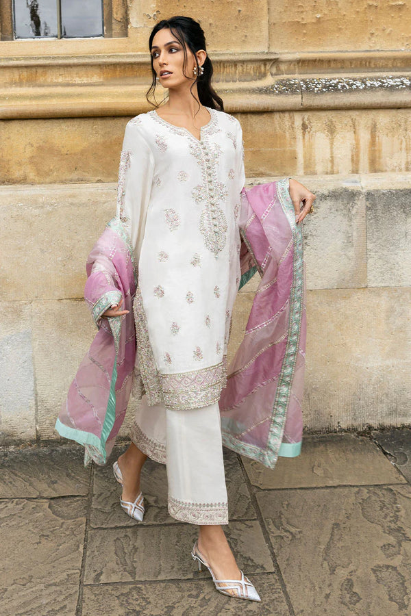Mushq | Celestine | The Silk Saga'25 | Luminous Lace - House of Ayeza