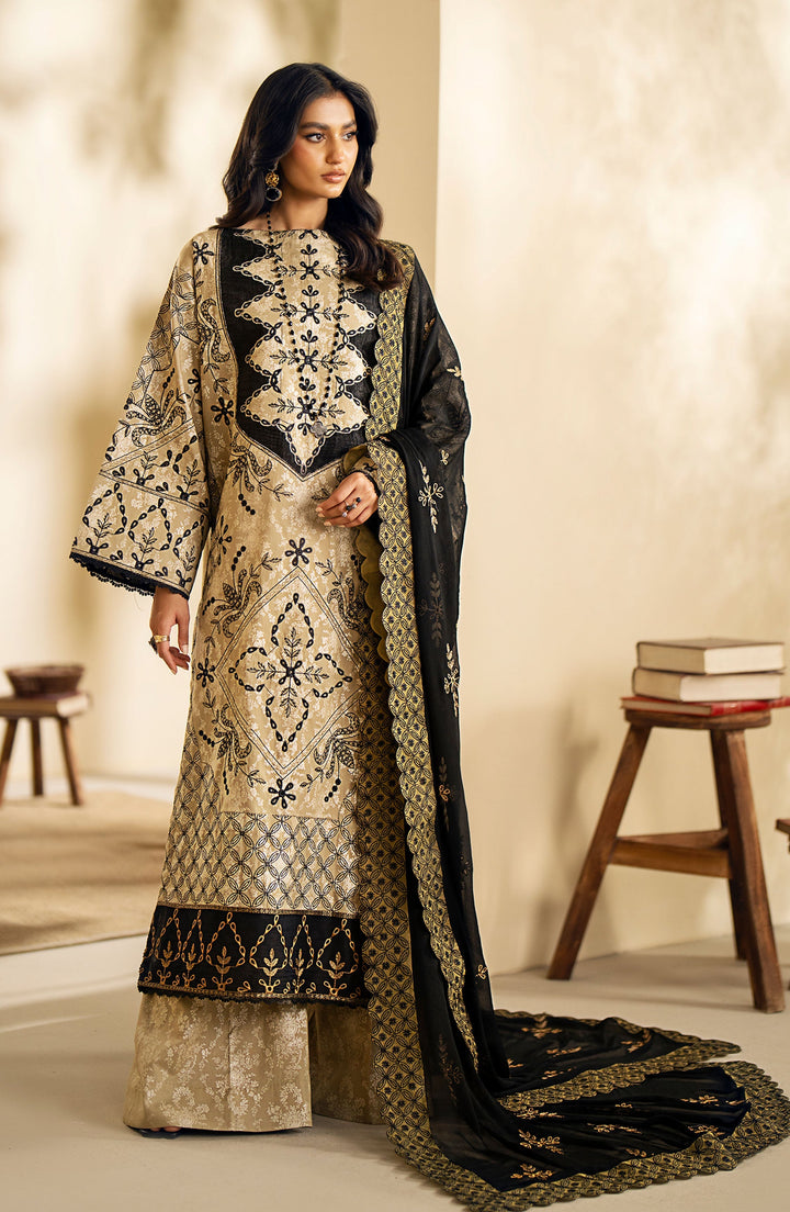 Maryum n Maria | Eid Luxury Lawn'24 |MS24-632 - Slate green - Natasha