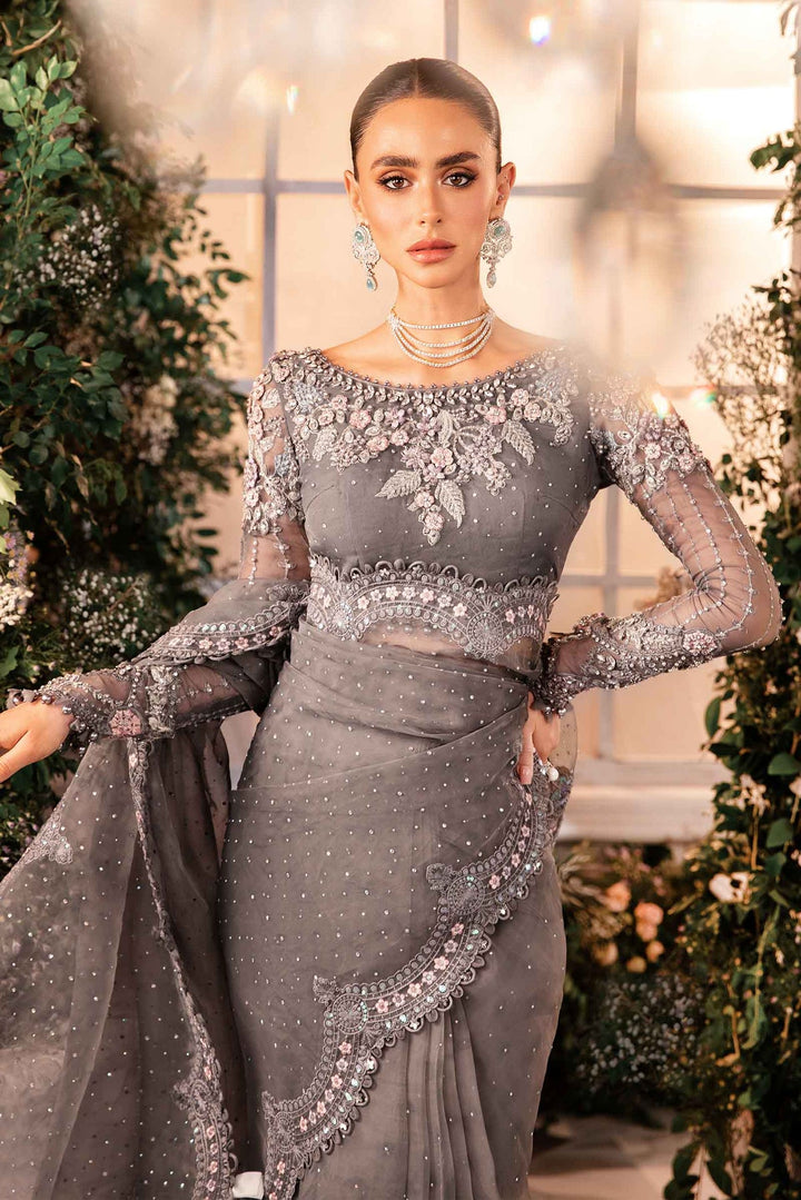 Maria. B | Mbroidered | Embroidered Organza Suit | BD-2902 - House of Ayeza