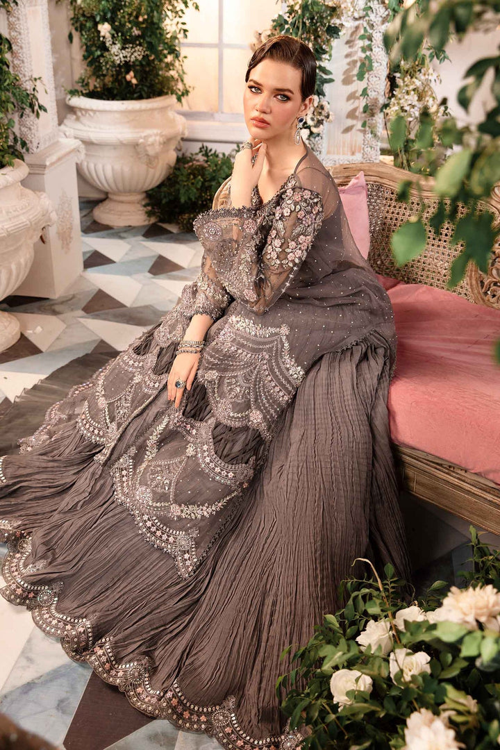 Maria. B | Mbroidered | Embroidered Organza Suit | BD-2902 - House of Ayeza