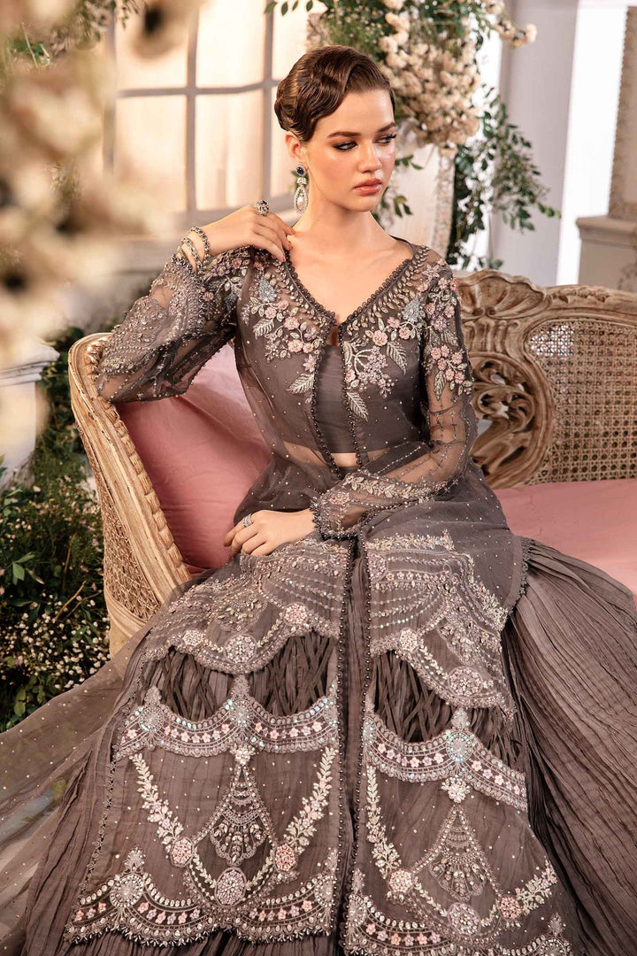 Maria. B | Mbroidered | Embroidered Organza Suit | BD-2902 - House of Ayeza