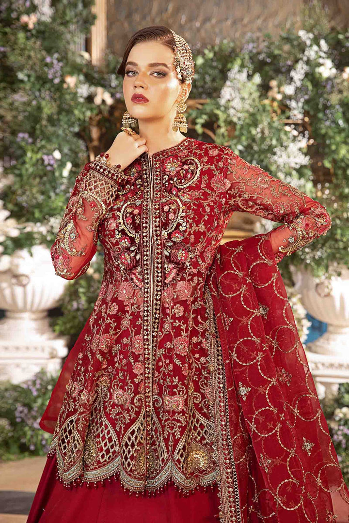 Maria. B | Mbroidered | Embroidered Organza Suit | BD-2908 - House of Ayeza