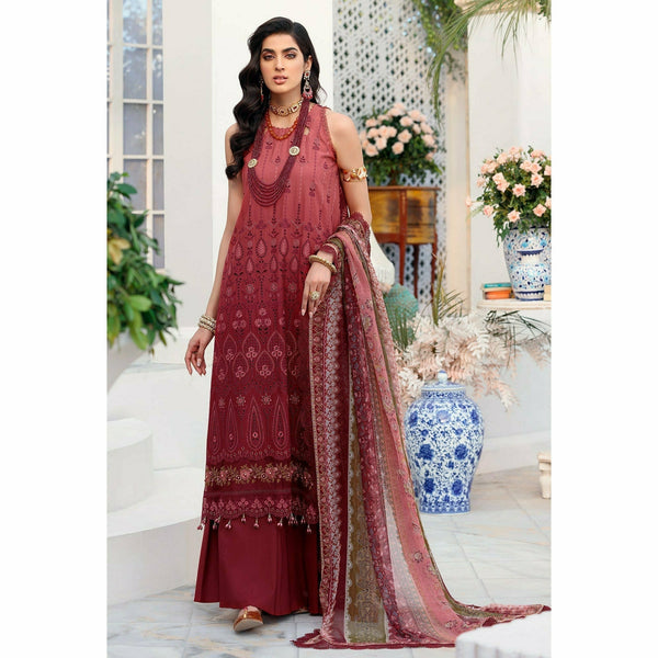 Saadia Asad | Noor Luxury Chikankari Lawn 22 | D11-A - House of Faiza