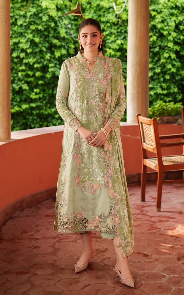 Asifa & Nabeel | Pashmina Luxe 25 | Noir LWC25-04 - House of Ayeza