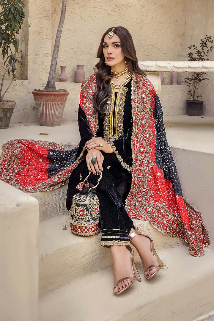 Khudabaksh | P-242 CRINKLE CHIFFON - House of Ayeza