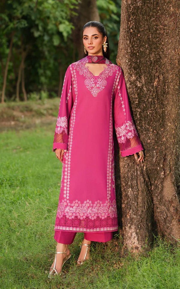 Asifa & Nabeel | New Arrivals | Pink Reverie ECU25-06 - House of Ayeza