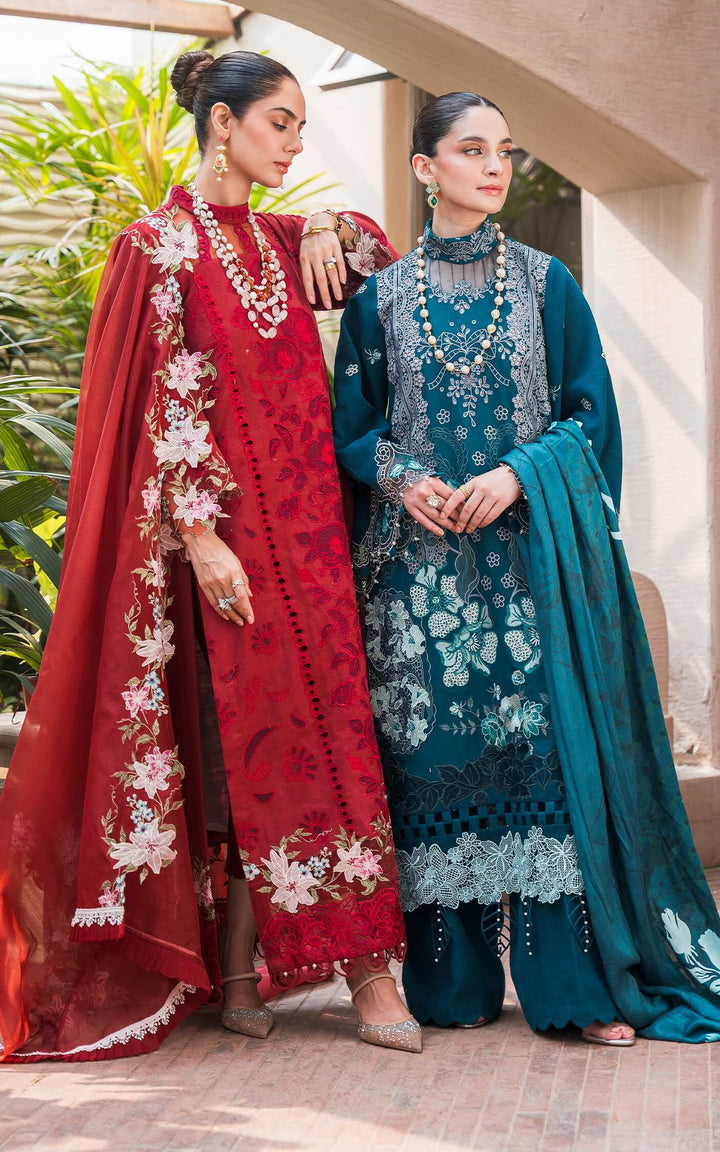 Asifa & Nabeel | Luxury Winter’24 | ROUGE WL-08 - House of Ayeza