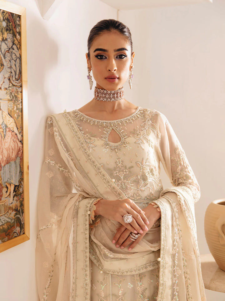 Gulaal | Embroidered Chiffon '23 | Royale GL-EC-2023-01 - House of Ayeza