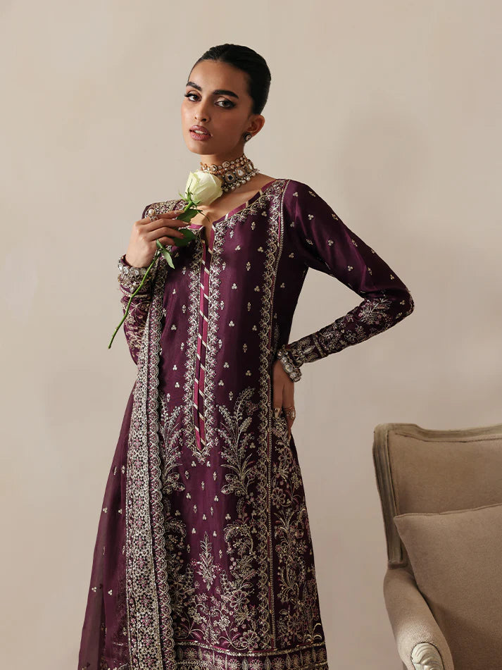 Gulaal | Serica Raw Silk | Zerane - House of Ayeza