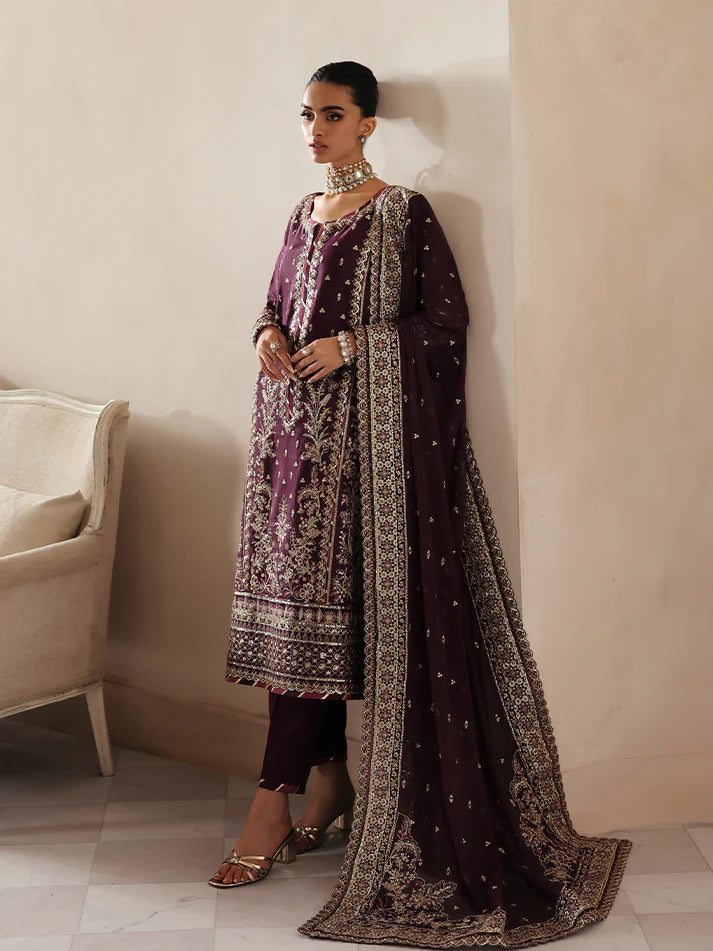 Gulaal | Serica Raw Silk | Zerane - House of Ayeza