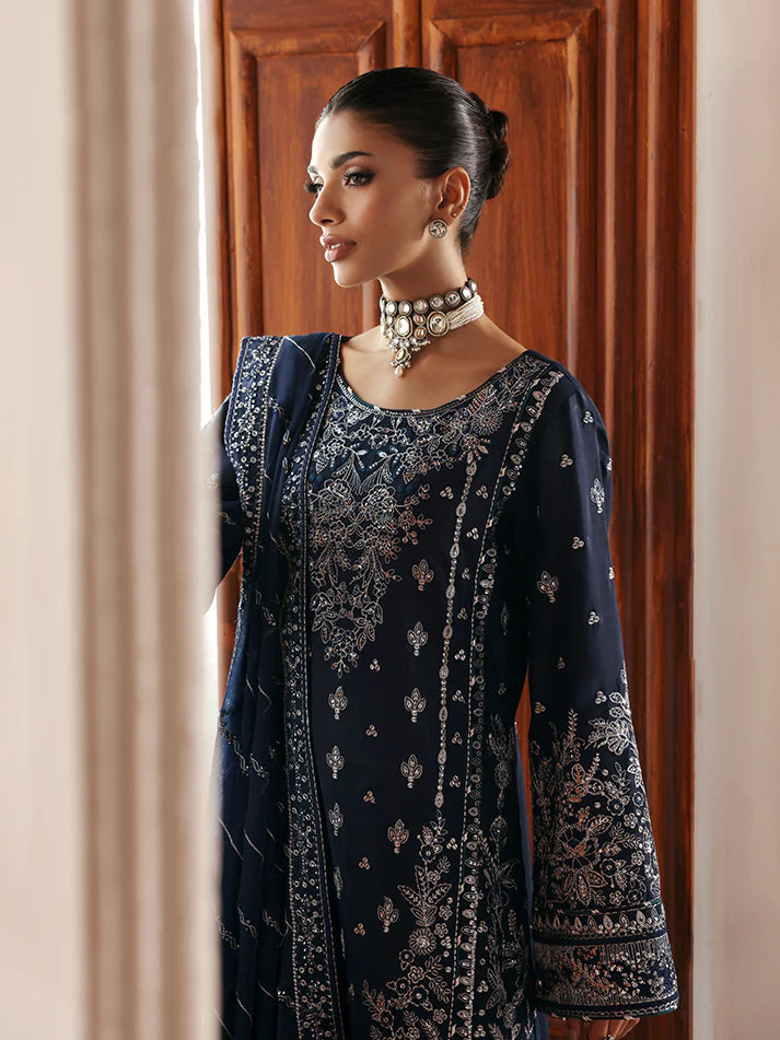 Gulaal | Serica Raw Silk | Saphira - House of Ayeza