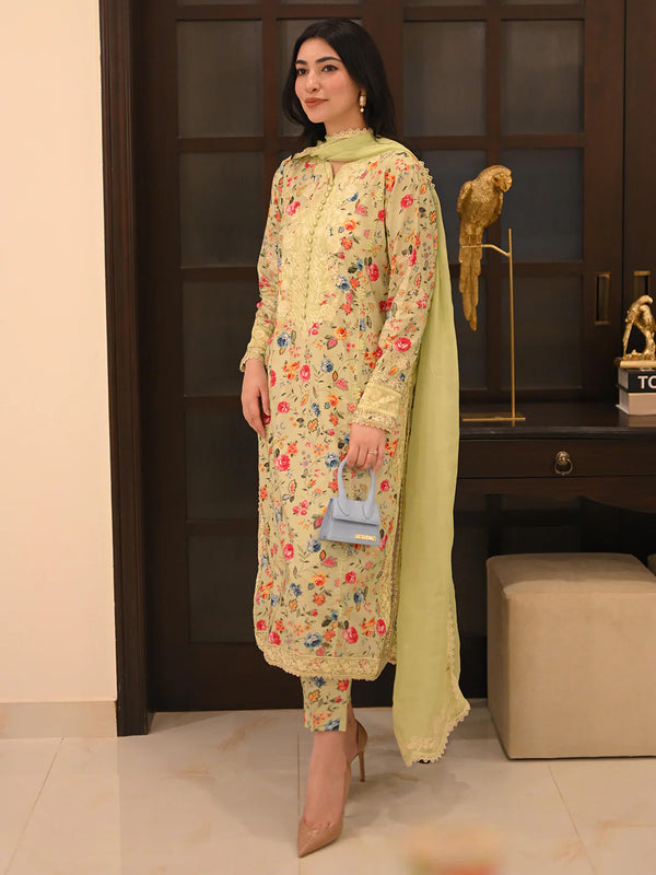 Faiza Faisal | FLORA | 3 PC