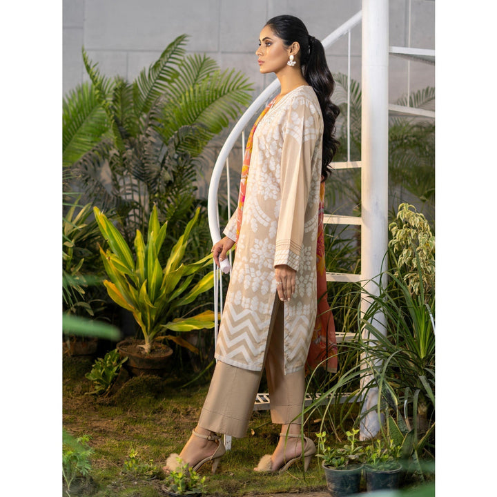 Limelight | Embroidered Jacquard | 3Pc | U1328SU-3PC-BGE - House of Faiza