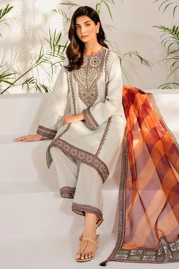 Jazmin | Embroidered Lawn | USE - 9081