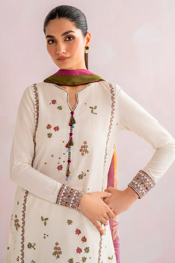 Jazmin | Embroidered Dobby Lawn | USE - 9087