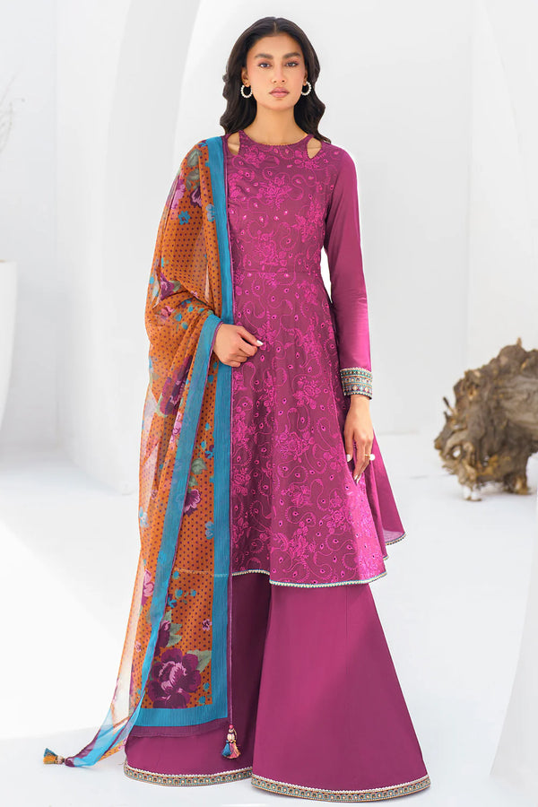 Jazmin | Embroidered Lawn | USE - 9033