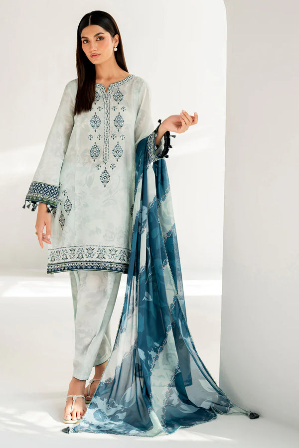 Jazmin | Embroidered Lawn | USE - 9095