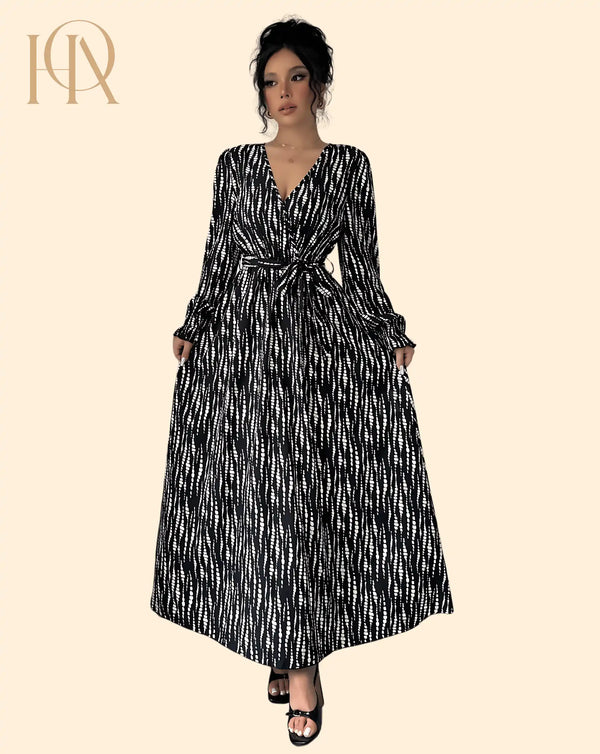 HOA - West | Cinched Long Dress