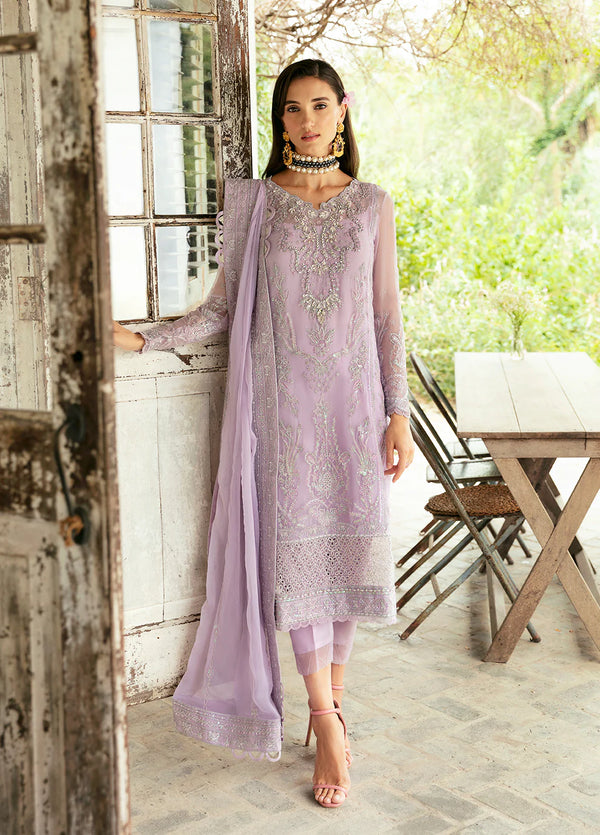 Gulaal | Embroidered Chiffon Eid Collection '24 | VIOLA (GL-EC-24V1-07)