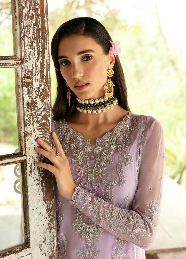 Gulaal | Embroidered Chiffon Eid Collection '24 | VIOLA (GL-EC-24V1-07) - House of Ayeza