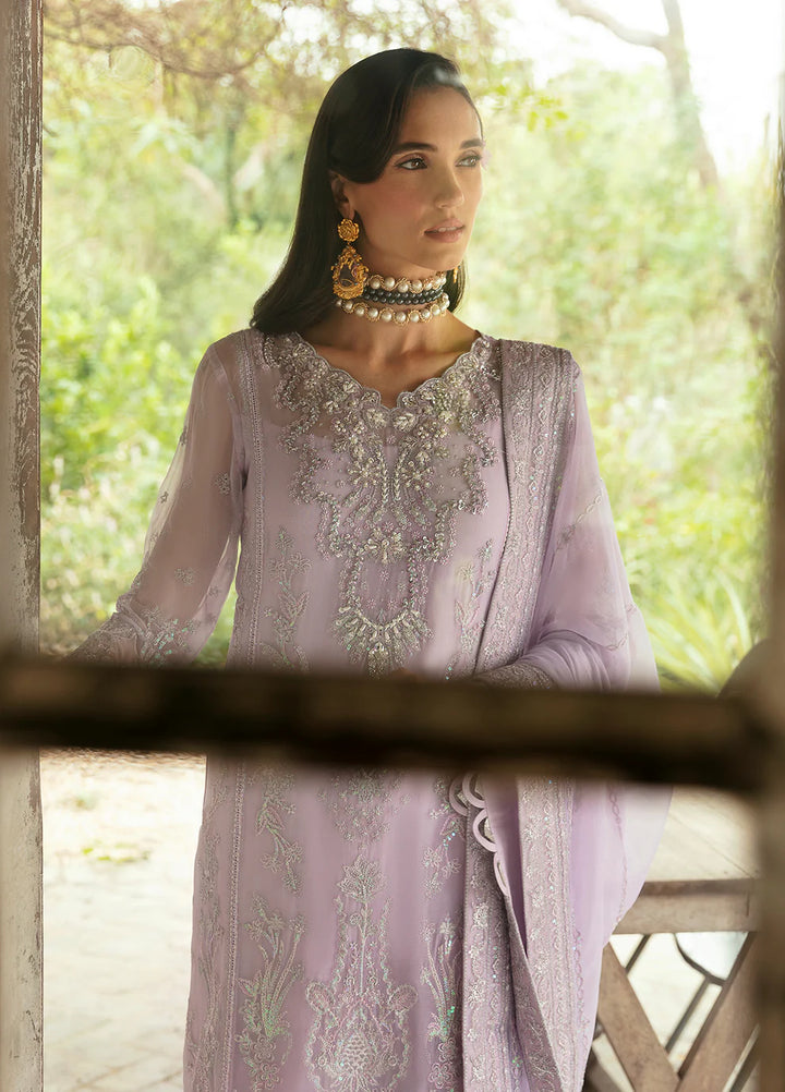 Gulaal | Embroidered Chiffon Eid Collection '24 | VIOLA (GL-EC-24V1-07) - House of Ayeza