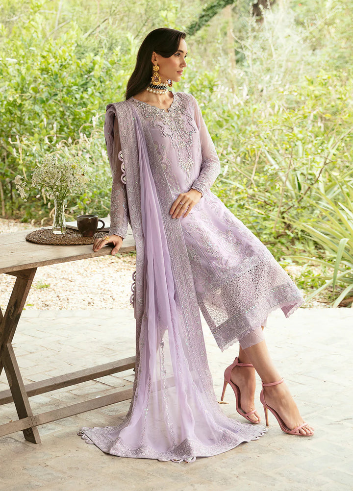 Gulaal | Embroidered Chiffon Eid Collection '24 | VIOLA (GL-EC-24V1-07) - House of Ayeza