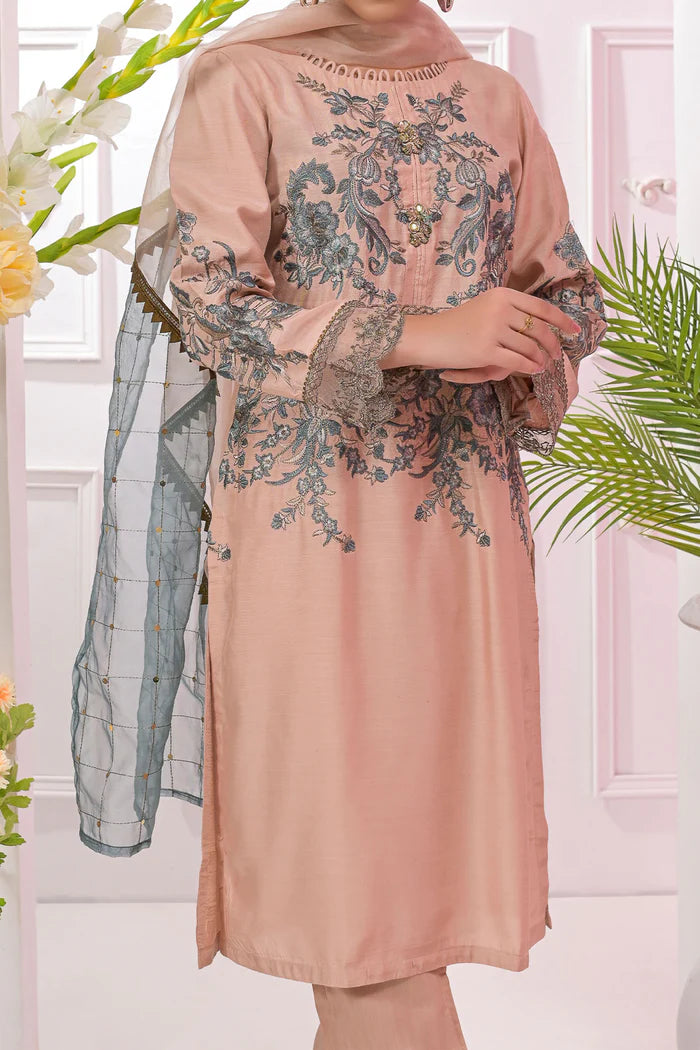 Rafia | WOMEN'S-3 PIECE EMBROIDERY VISCOSE | VS-271