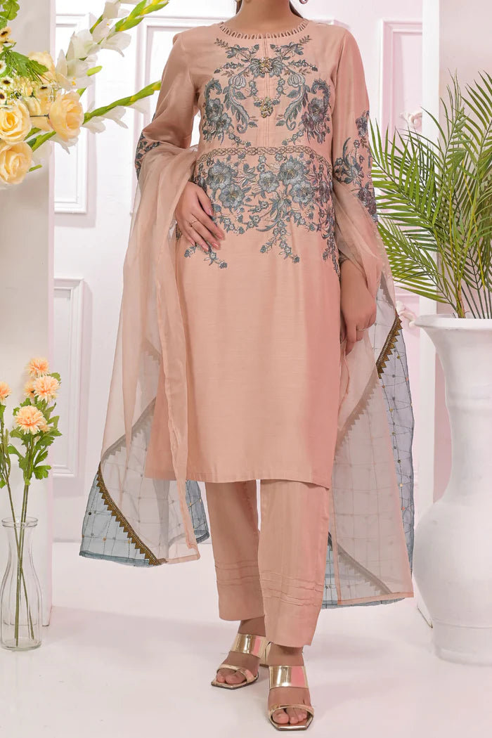 Rafia | WOMEN'S-3 PIECE EMBROIDERY VISCOSE | VS-271